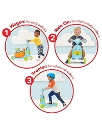 Skip Hop Zoo 3-in-1 Ride-On Dog Toy Scooter
