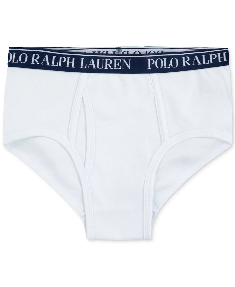 Polo Ralph Lauren Big Boys Stretch Briefs, Pack of 5