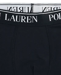 Polo Ralph Lauren Big Boys Stretch Boxer Briefs, Pack of 5