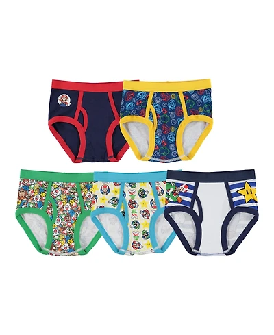 Mario Bros Big Boy 5Pack Underwear