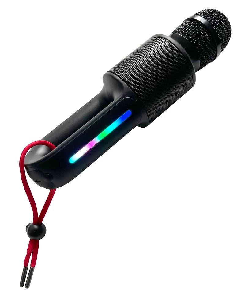 Singing Machine Portable, Handheld Bluetooth Karaoke Microphone and Speaker with Synchronized Lights and 22 Professional Vocal Effects