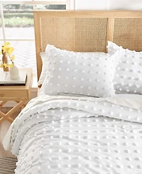 Levtex Pom Pom Textured 3-Pc. Comforter Set, King/California King
