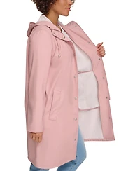 Levi's Women's Long Hooded Rain Coat