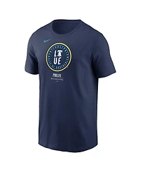 Nike Men's Navy Philadelphia Phillies 2024 City Connect Large Logo T-Shirt