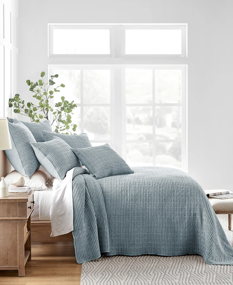 Levtex Mills Waffle Classic 3-Pc. Bedspread Set, King/California King