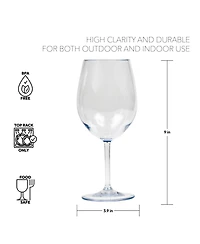 Montana Goblet Drinkware Set 22 oz., Set of 4