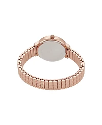 Jones New York Women's Shiny Rose Gold-Tone Metal Bracelet Watch 31mm
