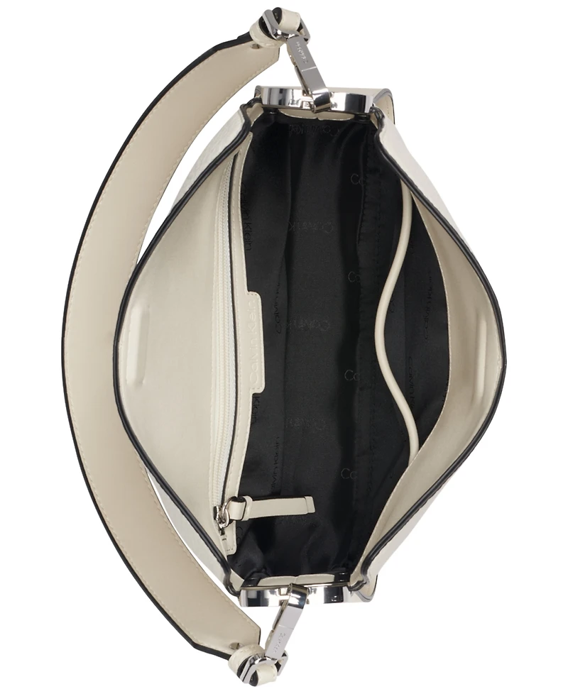 Calvin Klein Fay Demi Shoulder with Magnetic Top Closure
