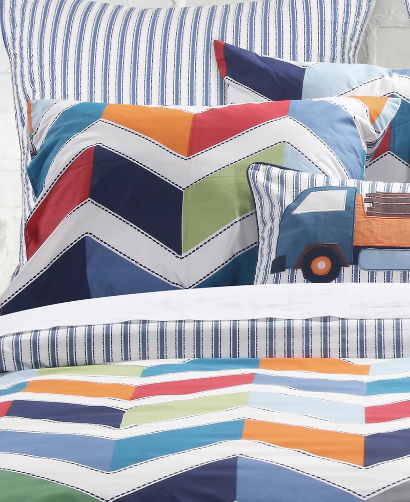Levtex Dominik Reversible 2-Pc. Duvet Cover Set, Twin/Twin Xl