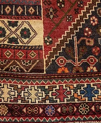 Bashian One of a Kind Kashkayi 6'1x8'5 Area Rug