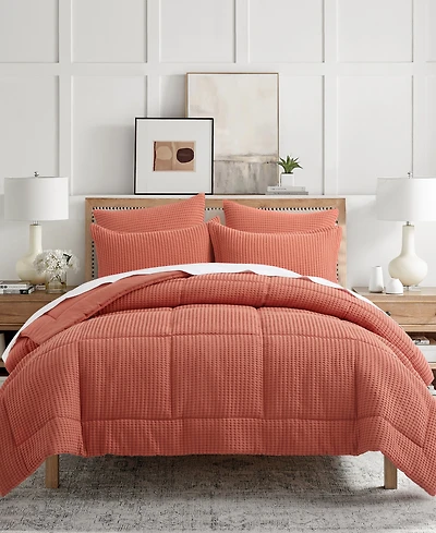 Levtex Mills Waffle Textured 2-Pc. Comforter Set, Twin/Twin Xl