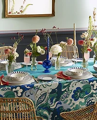 Spode Blue Italian Steccato 16 Pc. Dinnerware Set, Service for 4