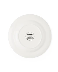 Spode Blue Italian Steccato Espresso Cup and Saucer, Set of 4