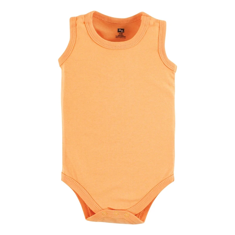 Hudson Baby Boys Cotton Tank-Style Bodysuits