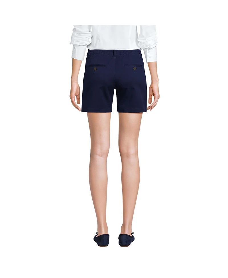 Lands' End Women's Classic 7" Chino Shorts