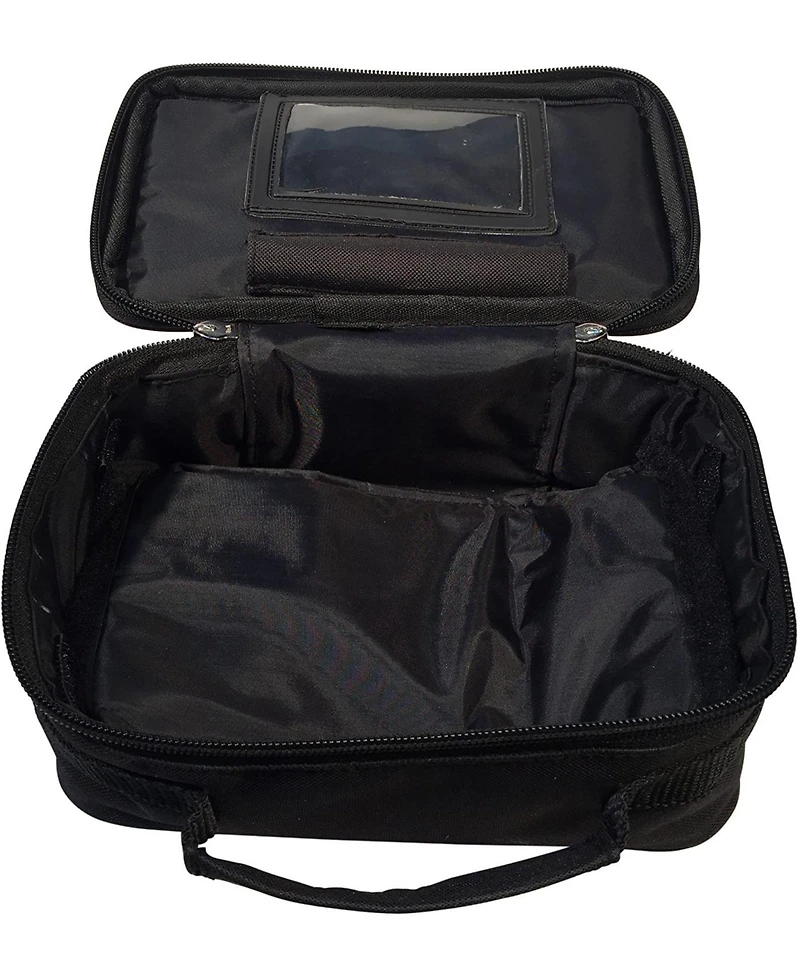 We Games Padded Chess Travel Bag for Clock or Pieces - Black, 9.5 inches