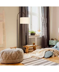 Nora Modern Led Arc Floor Lamp with Adjustable Height (68")