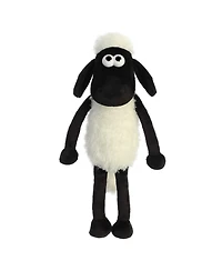 Aurora Medium Shaun The Sheep Playful Plush Toy White 11"