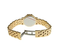 Swiss Edition Women's Watch with 23K Gold Plated Dress Bracelet
