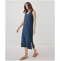 Pact Women's Organic Cotton Softspun Tank Midi Dress