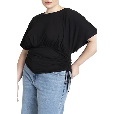 Eloquii Women's Kimono Sleeve Tee