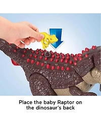 Fisher Price Imaginext Jurassic World Spike Strike Carnotaurus Figure Set