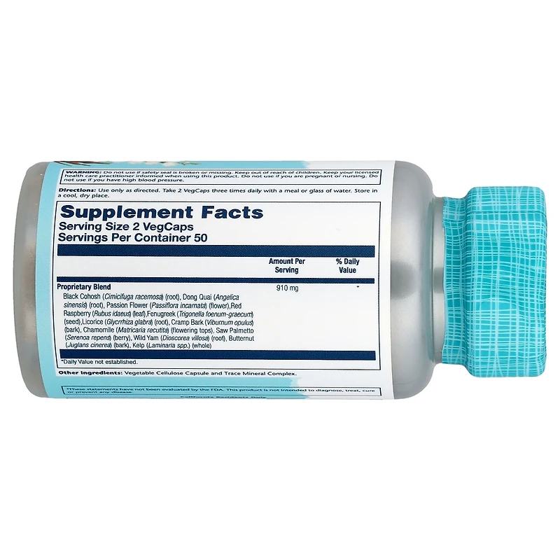 Solaray Female Hormone Blend Sp-7C - 100 VegCaps
