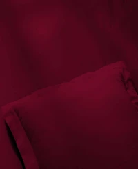 Superior Egyptian Cotton 400 Thread Count Solid Luxury Duvet Cover Set