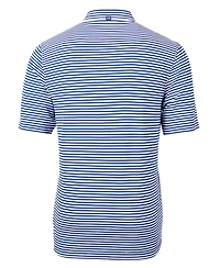 Cutter & Buck Virtue Eco Pique Stripe Recycled Mens Tall Polo Shirt