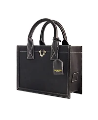 True Religion Modern Edge Suede Tote