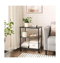 Slickblue 3-Tier Rolling Printer Cart