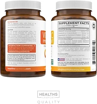 Vitamin C Immune Support Capsules, Health's Harmony