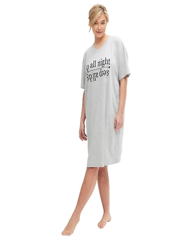 Ellos Women's V-Neck Sleep Shirt