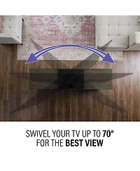 Sanus VSTV2 Swivel TV Stand for 40"-86" TVs