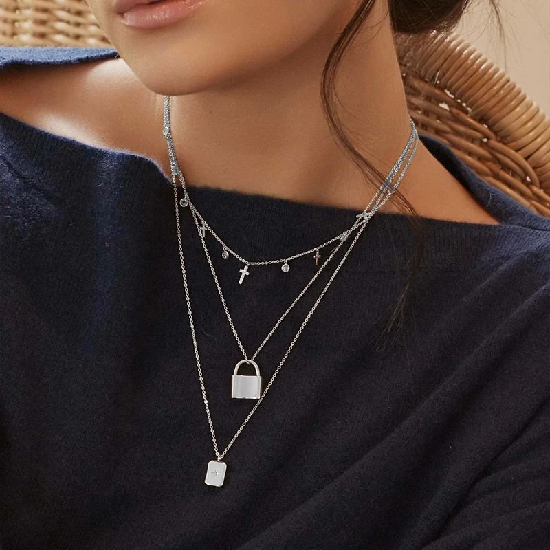 Bearfruit Jewelry Jennie Lock Necklace