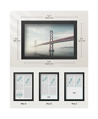 Slickblue Deep Memory Display Case For Desk Wall Decor With Wood Push Pins - Set Of 2