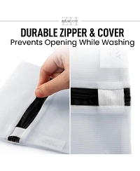 Large Reusable 3 pack Mesh Laundry Bags for Delicates and Washing Machine