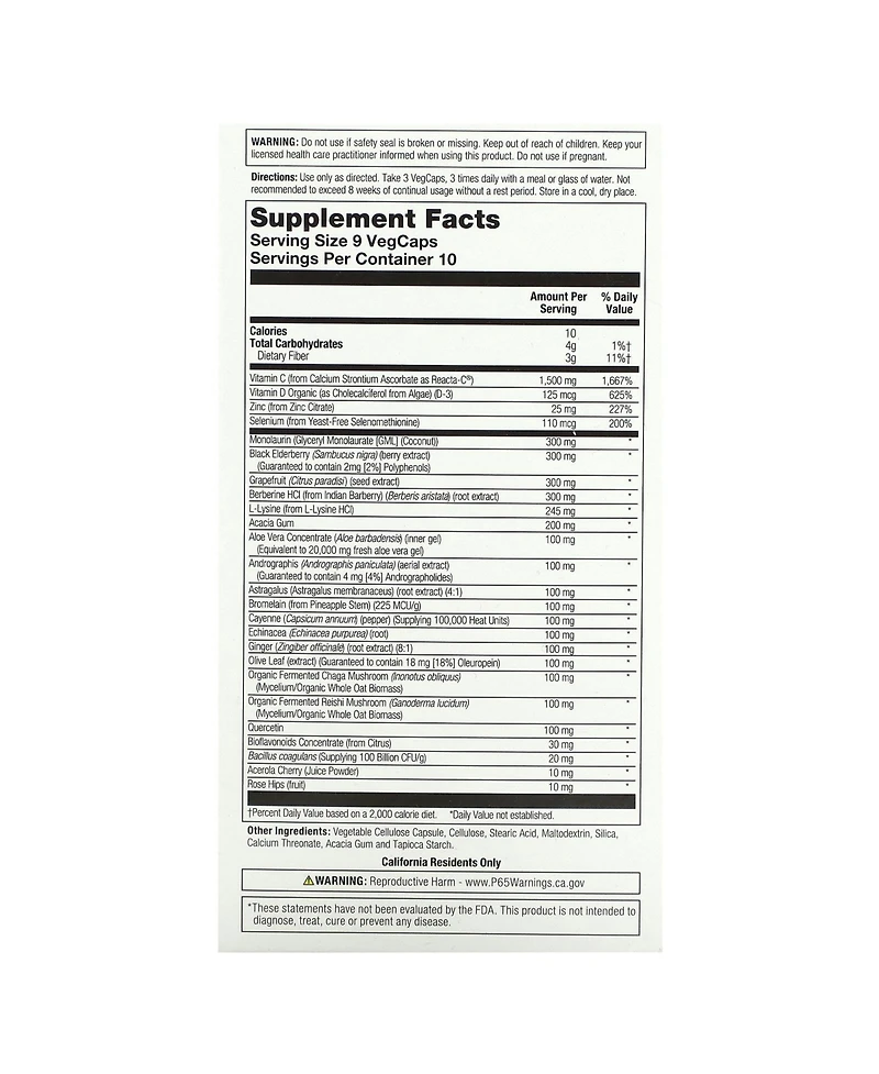 Solaray ImmuFight Ultimate Immune Support - 90 VegCaps
