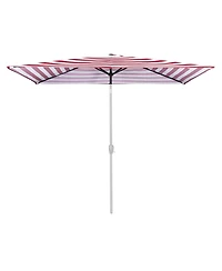 10x6.5 Ft Patio Umbrella Replacement Canopy Market Table Top Sunshade Cover Deck