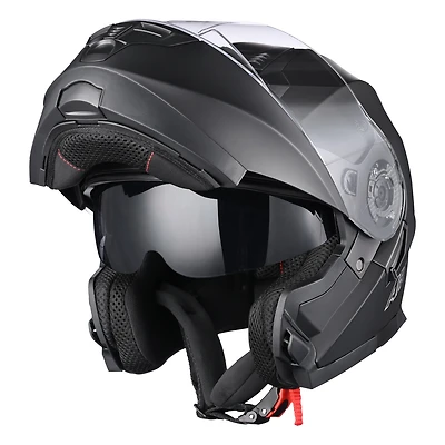 Ahr Run-M3 Modular Flip Up Helmet Full Face Dual Visor Dot Motorcycle Bike