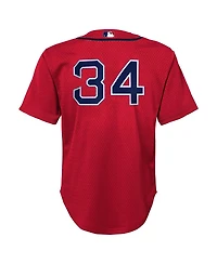 Mitchell & Ness Toddler David Ortiz Red Boston Red Sox Cooperstown Collection Mesh Batting Practice Jersey