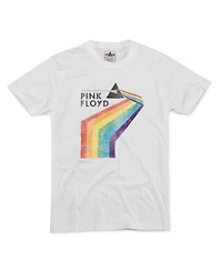 American Needle Men's and Women's White Pink Floyd Vintage Fade T-Shirt