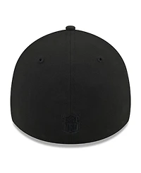 New Era Men's Black Houston Texans on 39THIRTY Flex Hat