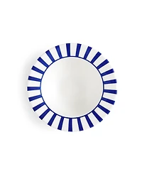 Spode Blue Italian Steccato Cereal Bowls, Set of 4