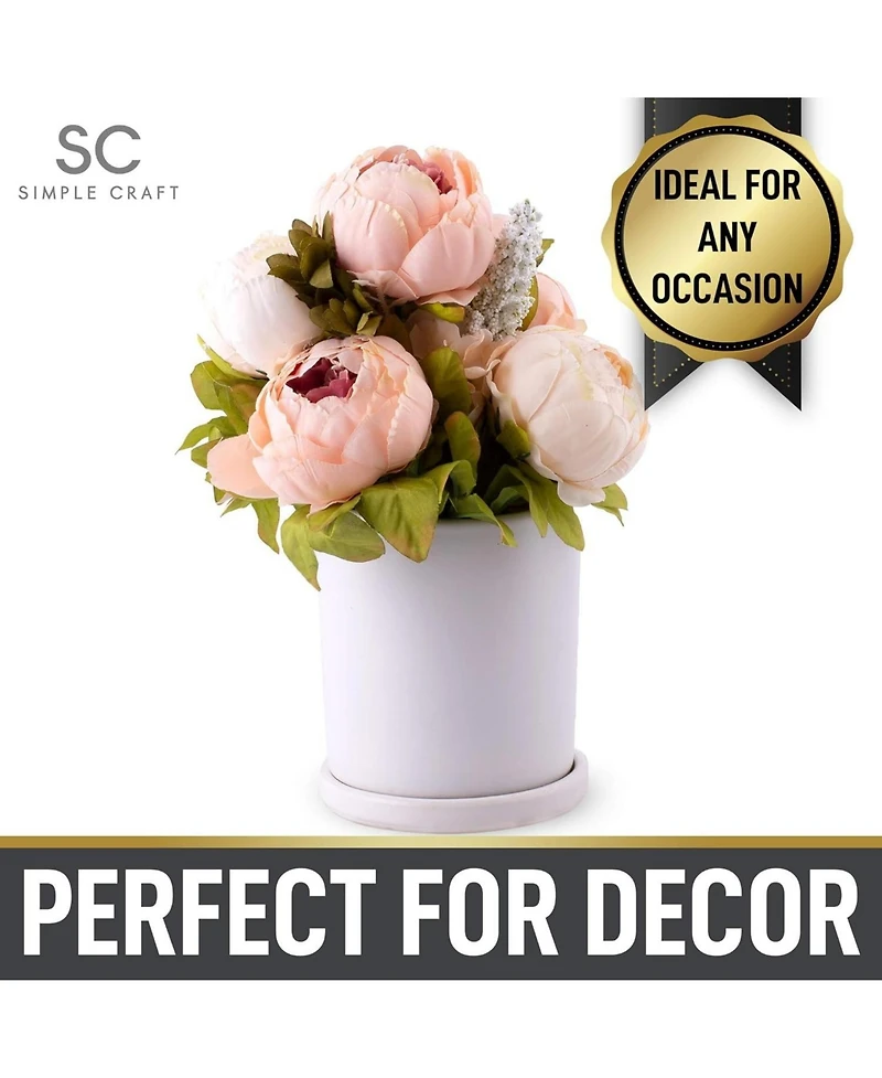 Peony Flowers Artificial for Decoration