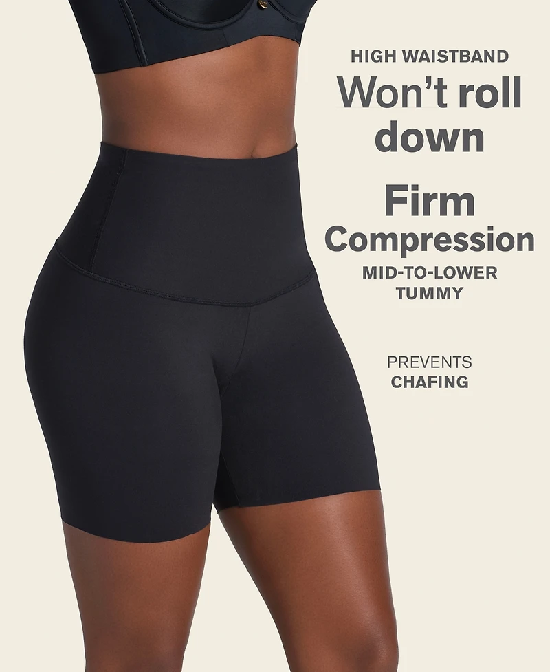 Leonisa Women's Moderate Compression High-Waisted Shaper Slip Shorts 012925