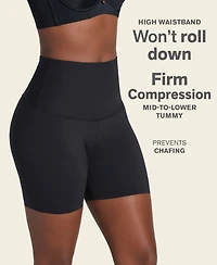Leonisa Women's Moderate Compression High-Waisted Shaper Slip Shorts 012925