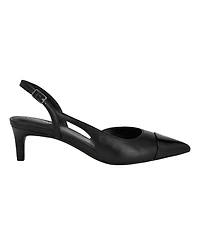 Calvin Klein Women's Dasta Kitten Heel Slingback Pumps