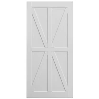 Simplie Fun 84" Barn Door Slab, Unfinished Wood, Pre-Drilled