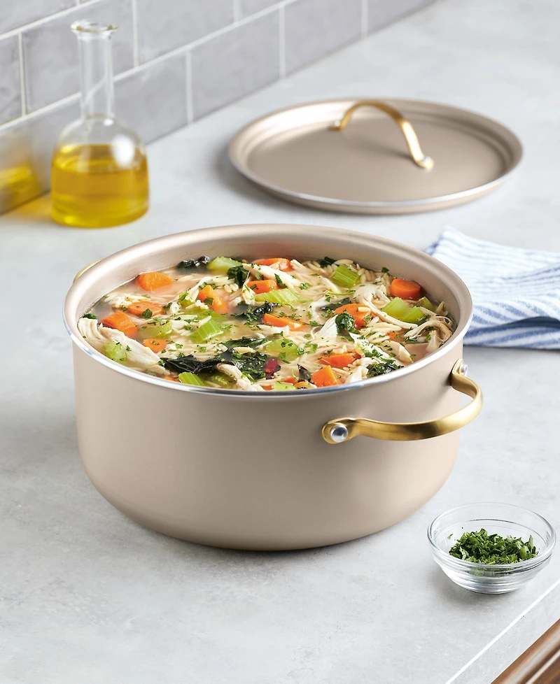 Farberware Radiant Aluminum 5.5-Quart Dutch Oven with Lid